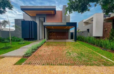 Casa em condomínio para venda em ribeirão preto, residencial e empresarial alphaville, 4 dormitórios, 4 suítes, 5 banheiros, 4 vagas