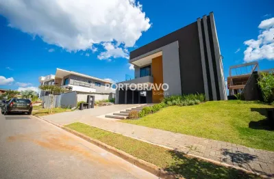 Casa à venda granja viana novíssima moderna 413m² 4 suites piscina