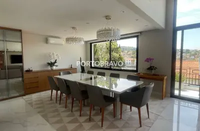 Casa de alto padrão mobiliada 5 Suites para locação em Alphaville