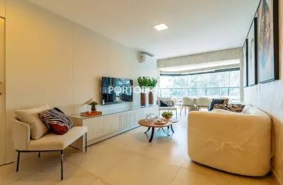 Apartamento para locação mobiliado 124m² 3 suítes em Alphaville