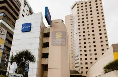 Flat mobiliado com 1 vaga de garagem em santo andré! | imobiliária santos & salles.