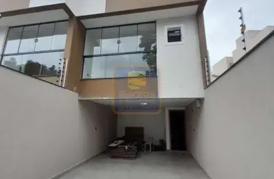 Sobrado belíssimo de 141 m², no parque das nações, com 3 dorms (1 suíte) 4 vagas santo andre sp || imobiliária santo e salles