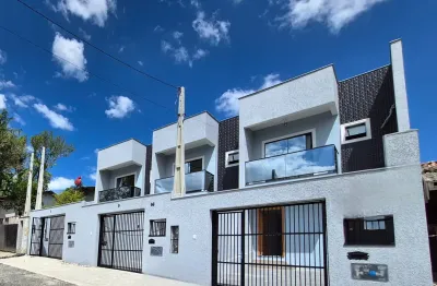 Sobrado geminado alto padrão com 3 dormitórios (1 suíte), terreno amplo e acabamento moderno – joão costa, joinville (sc)