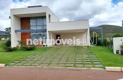 Casa em condomínio fechado com 5 quartos à venda na Rua dos Senadores, Balneário Água Limpa, Nova Lima