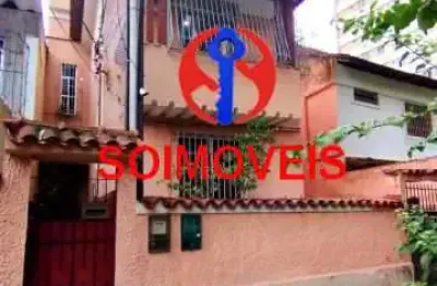 Casa com 2 quartos à venda na rua botucatu, grajaú, rio de janeiro, 120 m2 por r$ 600.000