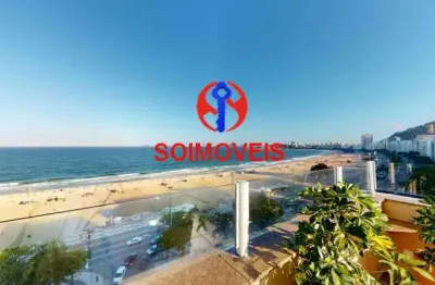 Cobertura com 3 quartos à venda na Avenida Atlântica, Copacabana, Rio de Janeiro
