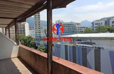 Cobertura com 3 quartos à venda na rua visconde de figueiredo, tijuca, rio de janeiro, 120 m2 por r$ 630.000