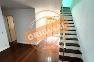 Cobertura com 4 quartos à venda na rua visconde de santa isabel, grajaú, rio de janeiro, 214 m2 por r$ 440.000