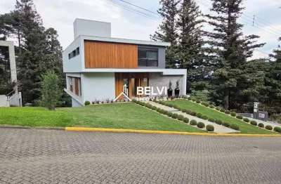 Casa de alto padrão no condomínio aspen mountain | vista para o vale em gramado