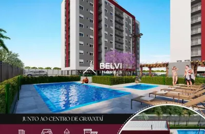 2 dorms com sacada + vaga coberta – madrid gravataí – lazer completo!
