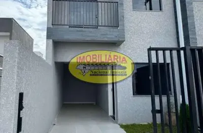 Casa com 3 quartos à venda na rua fernando rodrigues de lima, campo de santana, curitiba, 59 m2 por r$ 400.000