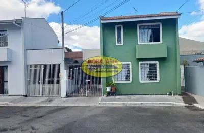 Casa em condomínio fechado com 2 quartos à venda na rua américo vespúcio, 833, lindóia, curitiba, 51 m2 por r$ 375.000