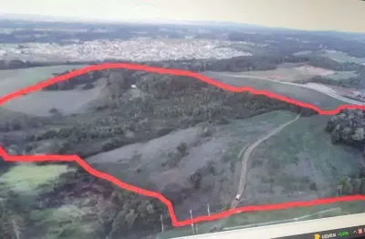 Vende-se terreno 242.000 m² em campo redondo - fazenda rio grande - pr