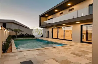 Sobrado 3 suítes/ 4 vagas em condomínio à venda - villa toscana