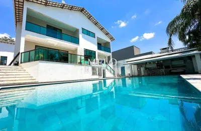 Belíssima casa mobiliada com piscina para locação no bairro são luiz por r$25.000,00