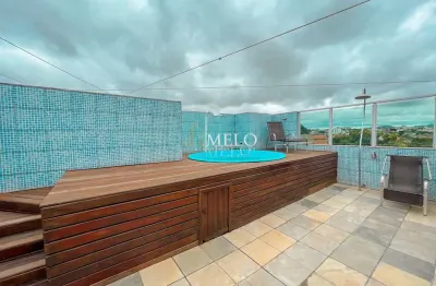 Excelente cobertura  no santa amélia à venda por r$ 680.000,00