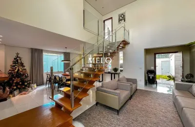 Belíssima casa de dois pavimentos a venda no trevo por r$ 1.390.000,00