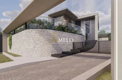 Belíssima casa à venda no condomínio alphaville lagoa dos ingleses