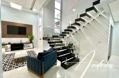 Casa para venda com 282 metros quadrados com 4 suítes sendo 3 com closet