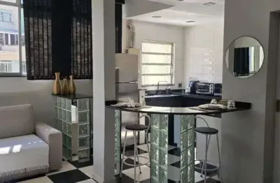 Apto quarto e sala 41 metros quadrados rua min viveiros de castro em copacabana - rj