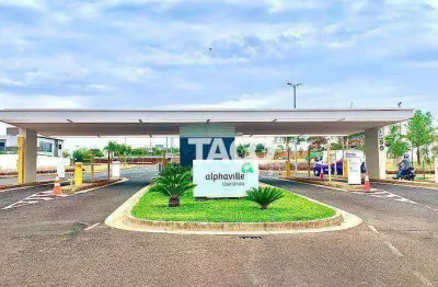 Terreno em condomínio fechado à venda no Alphaville, Uberlândia 