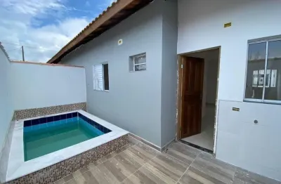 Casa no cibratel 2 com piscina privativa, área gourmet e ótima localização próxima à praia em itanhaém