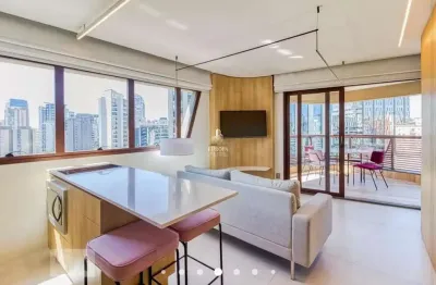 Apartamento 1 dormitório para venda em são paulo, itaim, 1 dormitório, 1 suíte,