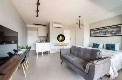 Apartamento 1 dormitório para venda em são paulo, brooklin paulista, 1 dormitóri