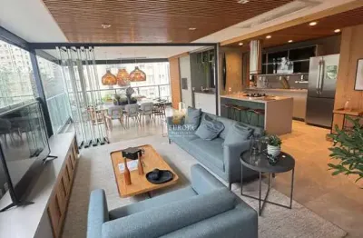 Apartamento à venda com 154m², 3 quartos e 2 vagas - chácara klabin