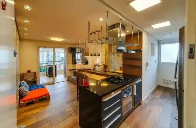 Apartamento mobiliado à venda com 68m², 2 quartos e 2 vagas - jardim da glória