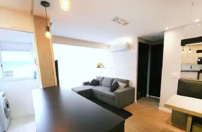 Apartamento 51m² mobiliado | 2 dorms e 1 suíte | 1 vaga | chácara santo antônio