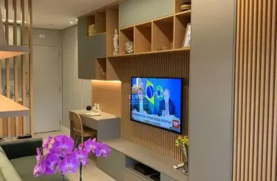 Apartamento 43m2 - 1 suíte com vaga e ar condicionado - brooklin