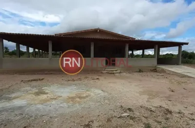 Granja para venda em ceará-mirim, santa águeda, 2 dormitórios, 1 suíte, 2 banheiros, 10 vagas