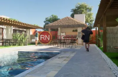 Apartamento de praia para venda em são miguel do gostoso, são miguel do gostoso, 1 dormitório, 1 banheiro, 2 vagas