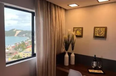 Flat para venda em natal, ponta negra, 1 dormitório, 1 banheiro, 1 vaga