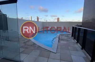 Apartamento para venda em natal, ponta negra, 2 dormitórios, 1 suíte, 1 banheiro, 1 vaga