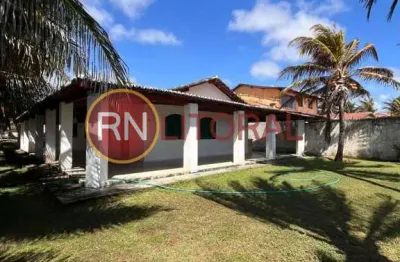 Casa frente mar para venda em extremoz, graçandu, 4 dormitórios, 1 suíte, 3 banheiros, 10 vagas