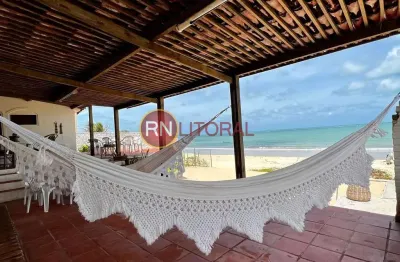 Casa frente mar para venda em ceará-mirim, porto mirim, 4 dormitórios, 1 suíte, 1 banheiro, 4 vagas