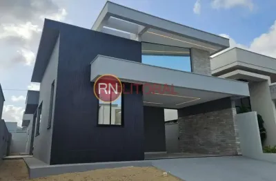 Casa em Condomínio para Venda em Parnamirim, Parque das Nações, 4 dormitórios, 4 suítes, 2 banheiros, 2 vagas