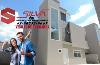 Sobrado triplex  c/140m² - 03 qtos sendo 01 suíte  - terraço gourmet c/ churrasqueira - quintal - bairro alto - curitiba