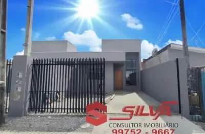 Casa  c/ 70m² - 03 quartos  - com quintal -  churrasqueira - alto tarumã - pinhais - pr
