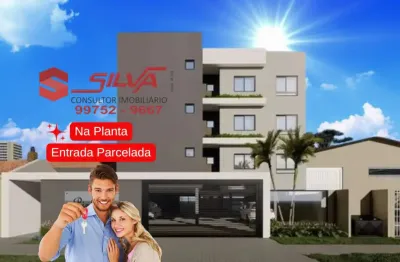 Apto c/ entrada parcelada - c/57m² - c/ elevador  - 02 quartos -  sacada c/ churrasqueira - estância pinhais - pinhais