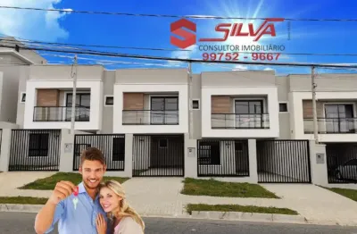 Sobrado c/ quintal c/105m² - 03 quartos sendo 01 suíte c/ sacada -pinheirinho - curitiba