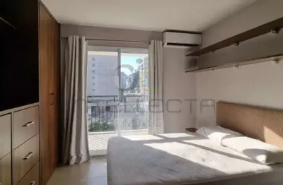 Studio mobiliado para aluguel, 1ª locação, ar condicionado, sacada - Vila Mariana, São Paulo - ST2705