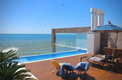 Cobertura com 3 dormitórios à venda, 227 m² por r$ 4.900.000,00 - morro das pedras - florianópolis/sc