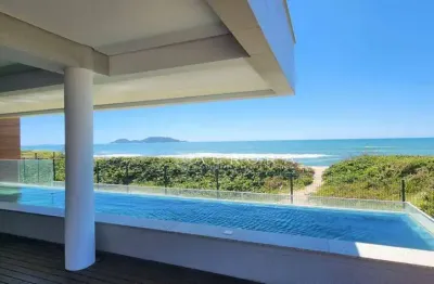 Apartamento garden com 3 dormitórios à venda, 260 m² por r$ 4.900.000,00 - morro das pedras - florianópolis/sc
