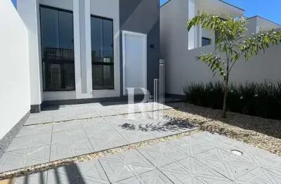 Casa nova à venda, areias, tijucas, sc, com 20% de entrada pelo programa minha casa minha vida.