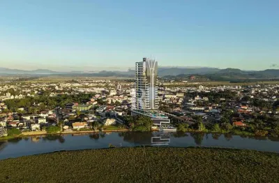 4 suítes,  1 vaga náutica, 4 vagas de carros, conheça o mais novo alto padrão á venda, xv de novemb