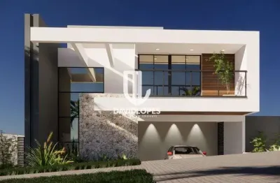 Casa de condomínio para venda possui 300 metros quadrados com 4 quartos