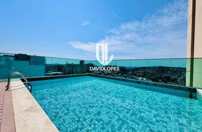 Estrela sul - rooftop - 3 suítes - 104m² - 2 vgs - venda - juiz de fora - mg